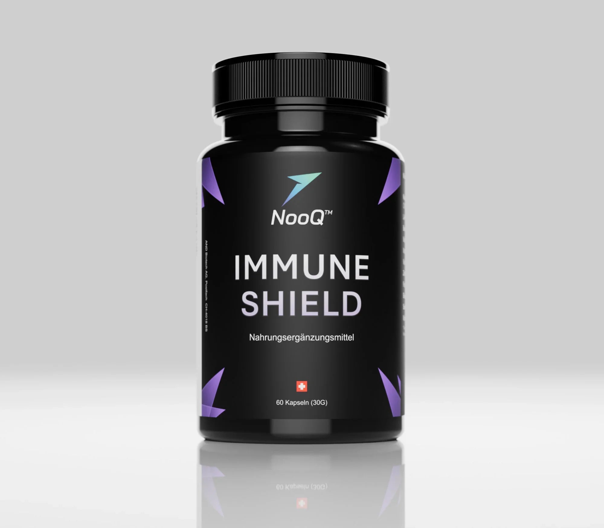 NooQ™ Immune Shield Nahrungsergänzungsmittel mit 60 Kapseln für Immunsystemunterstützung